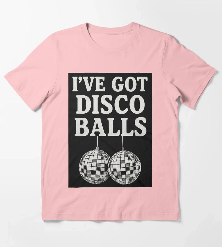 Disco Balls T-Shirt Dark Grey