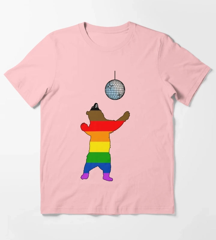 Disco Bear T-Shirt Dark Grey