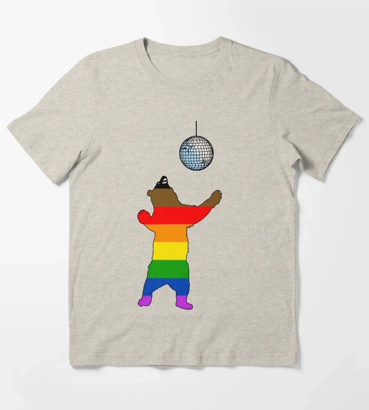 Disco Bear T-Shirt Cream