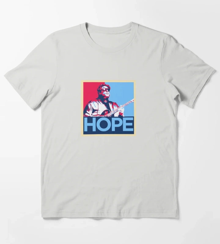 Disco Biscuits Barber For President T-Shirt Light Grey