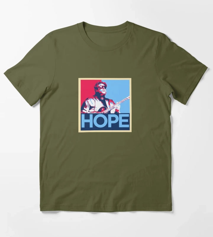 Disco Biscuits Barber For President T-Shirt Olive Green