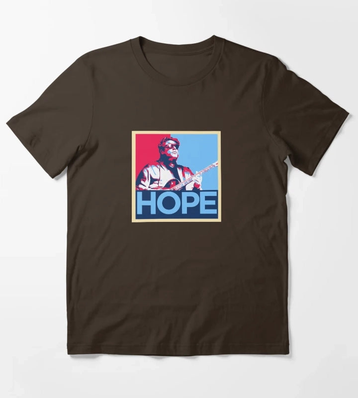 Disco Biscuits Barber For President T-Shirt Brown
