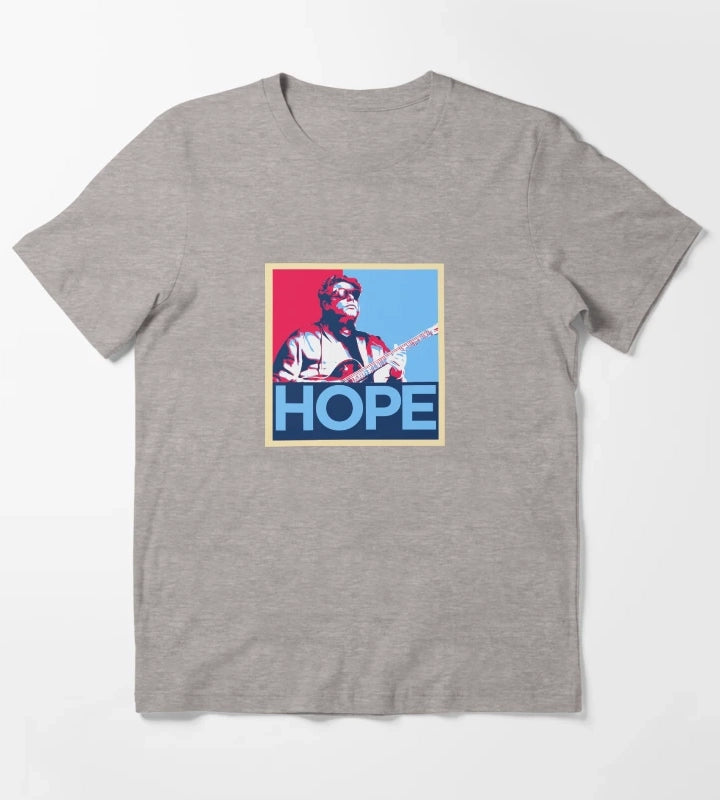 Disco Biscuits Barber For President T-Shirt Heather Grey