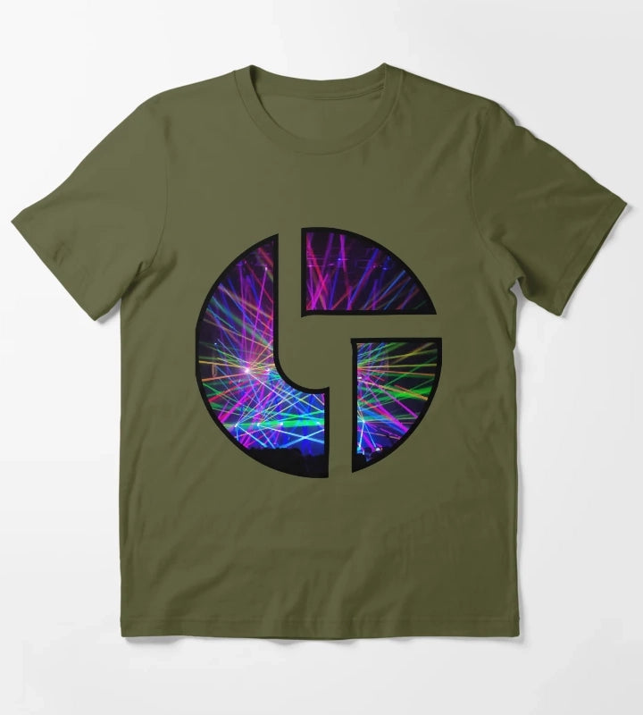 Disco Biscuits Concert Logo Essential T-Shirt Olive Green