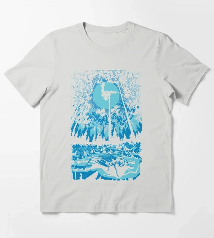 Disco Biscuits Crickets T-Shirt Light Grey
