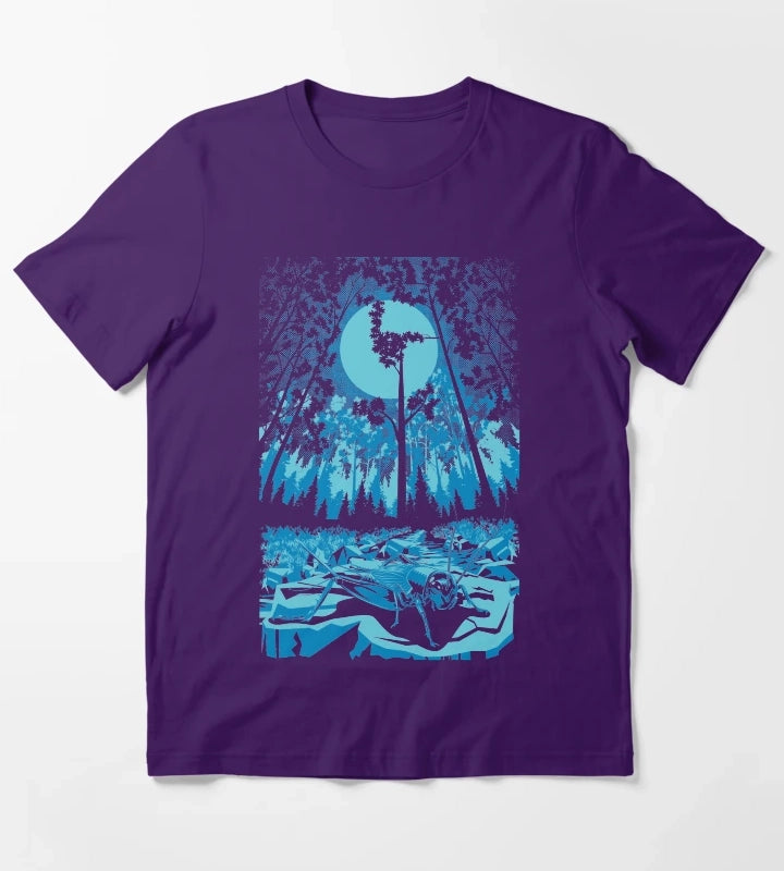 Disco Biscuits Crickets T-Shirt Purple