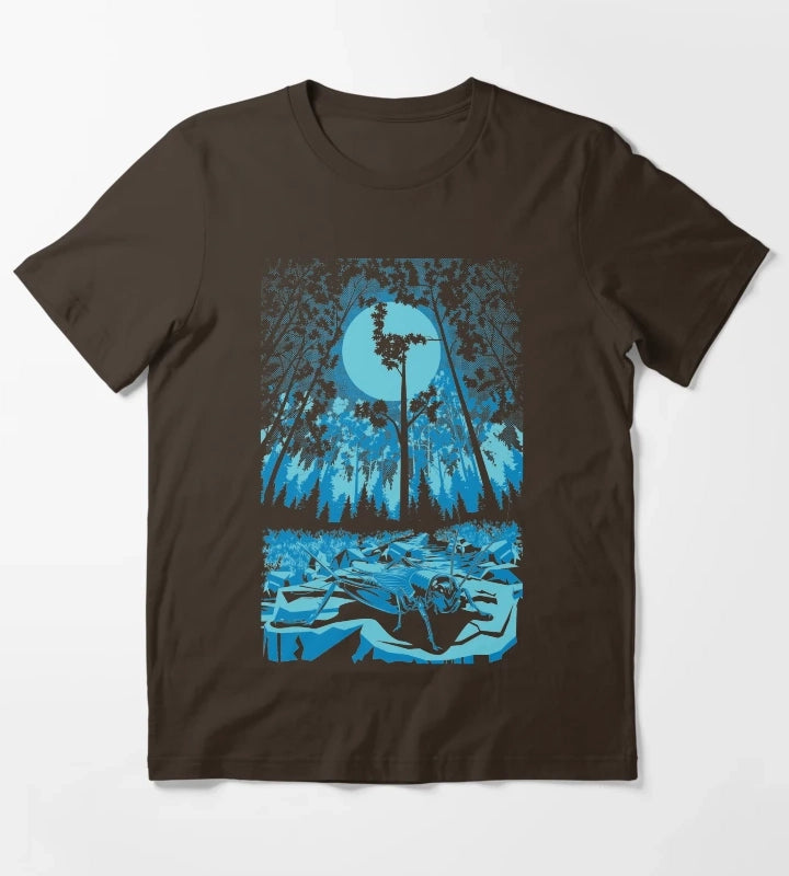 Disco Biscuits Crickets T-Shirt Brown
