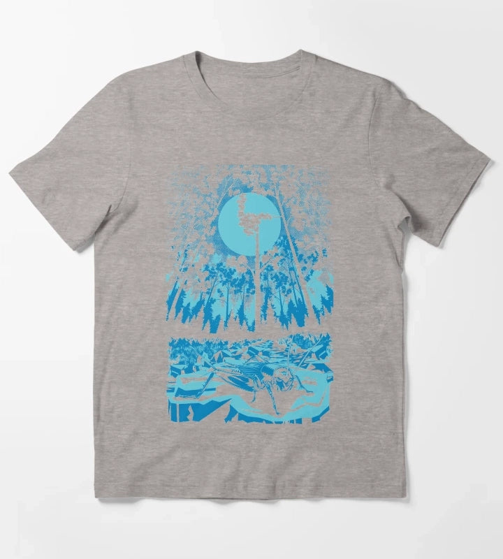 Disco Biscuits Crickets T-Shirt Heather Grey