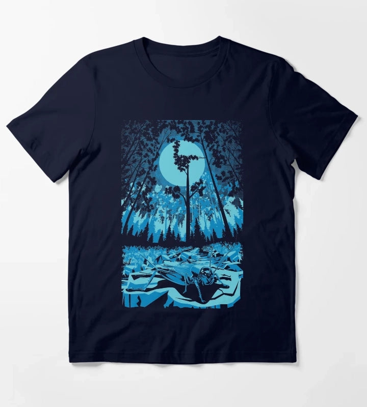 Disco Biscuits Crickets T-Shirt Navy