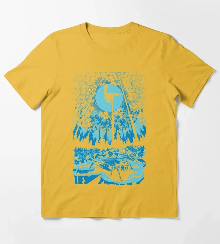 Disco Biscuits Crickets T-Shirt Yellow