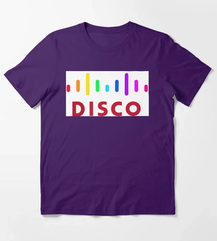 Disco Cisco Parody T-Shirt Purple