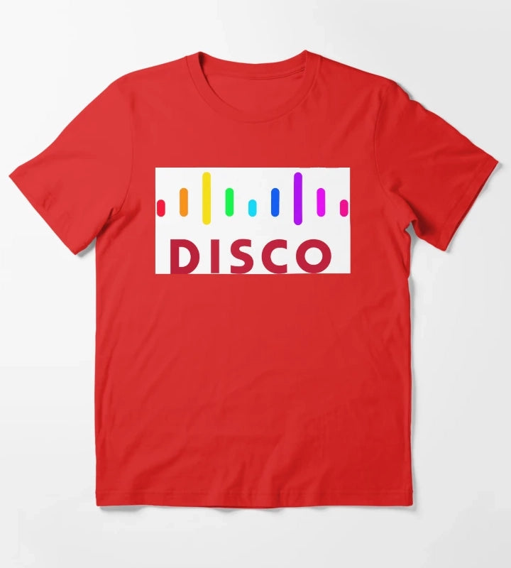 Disco Cisco Parody T-Shirt Red