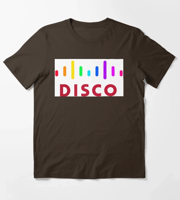 Disco Cisco Parody T-Shirt Brown
