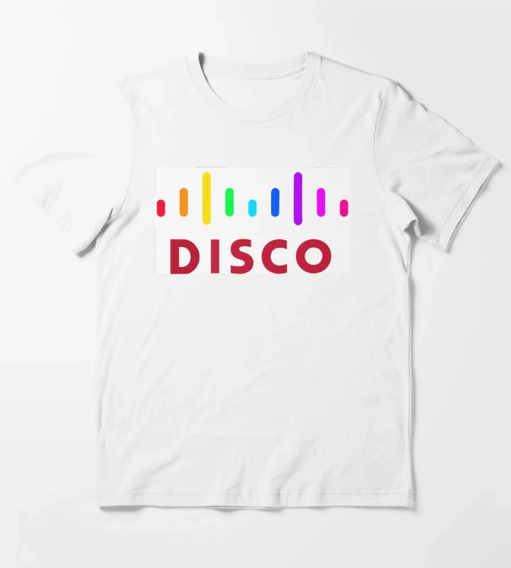 Disco Cisco Parody T-Shirt White