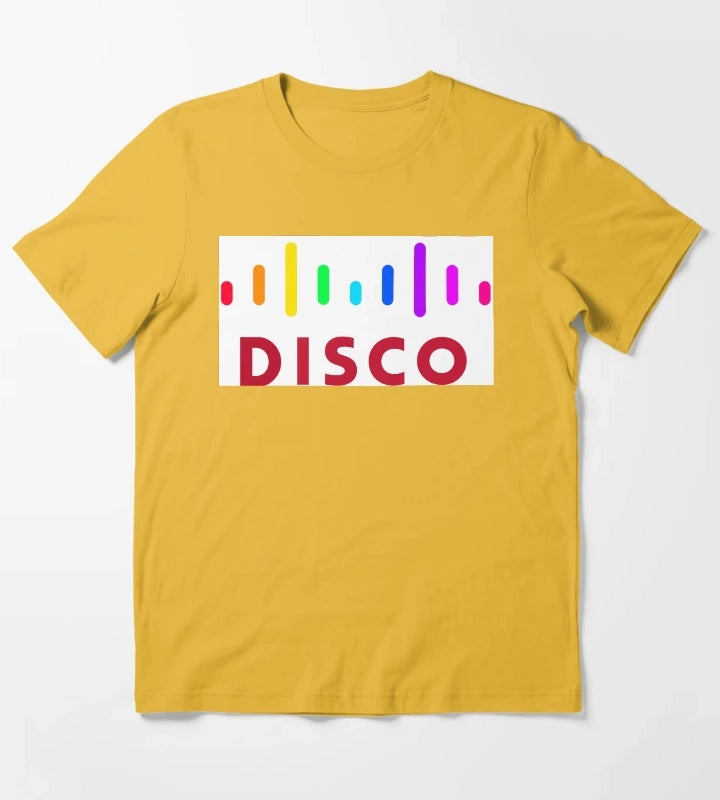 Disco Cisco Parody T-Shirt Yellow