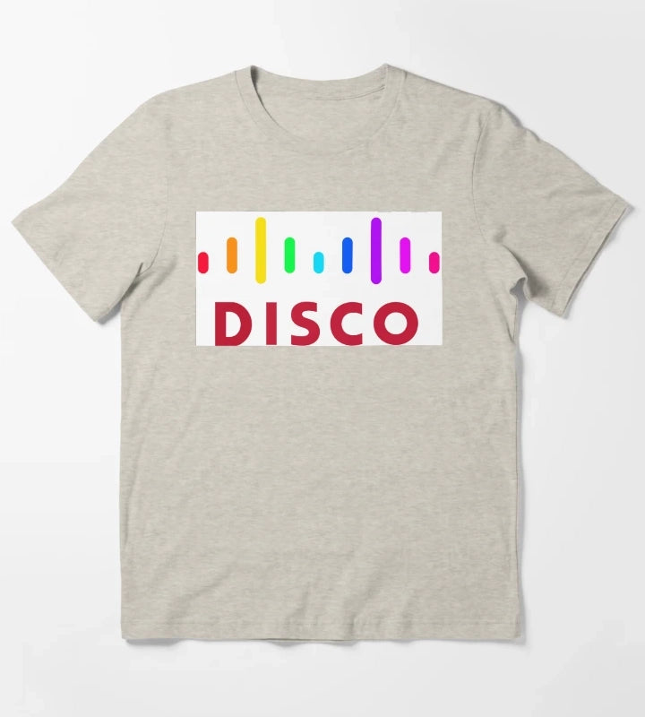 Disco Cisco Parody T-Shirt Cream