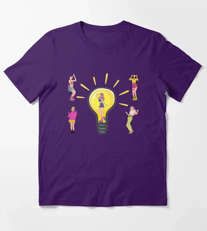 Disco Dance T-Shirt Purple