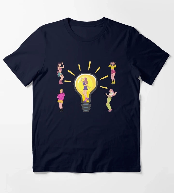 Disco Dance T-Shirt Navy