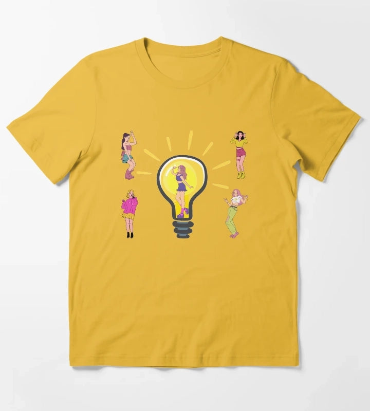 Disco Dance T-Shirt Yellow