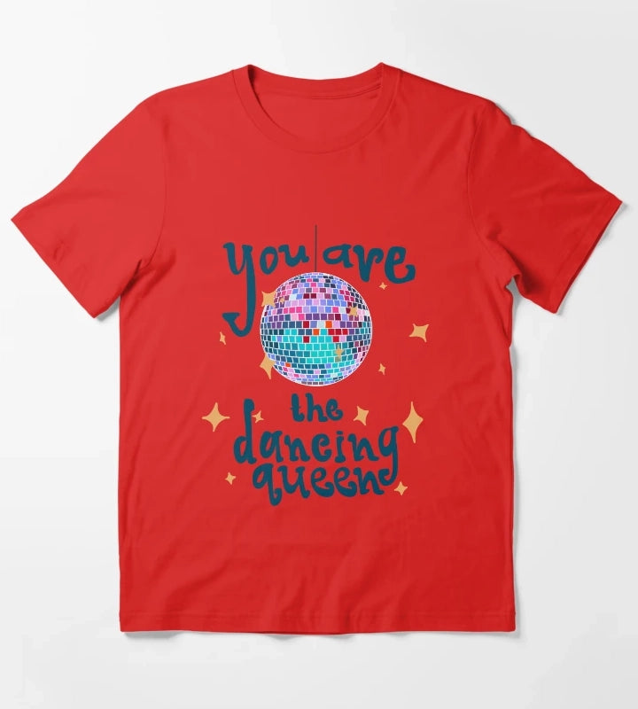 Disco Dancing Queen T-Shirt Red