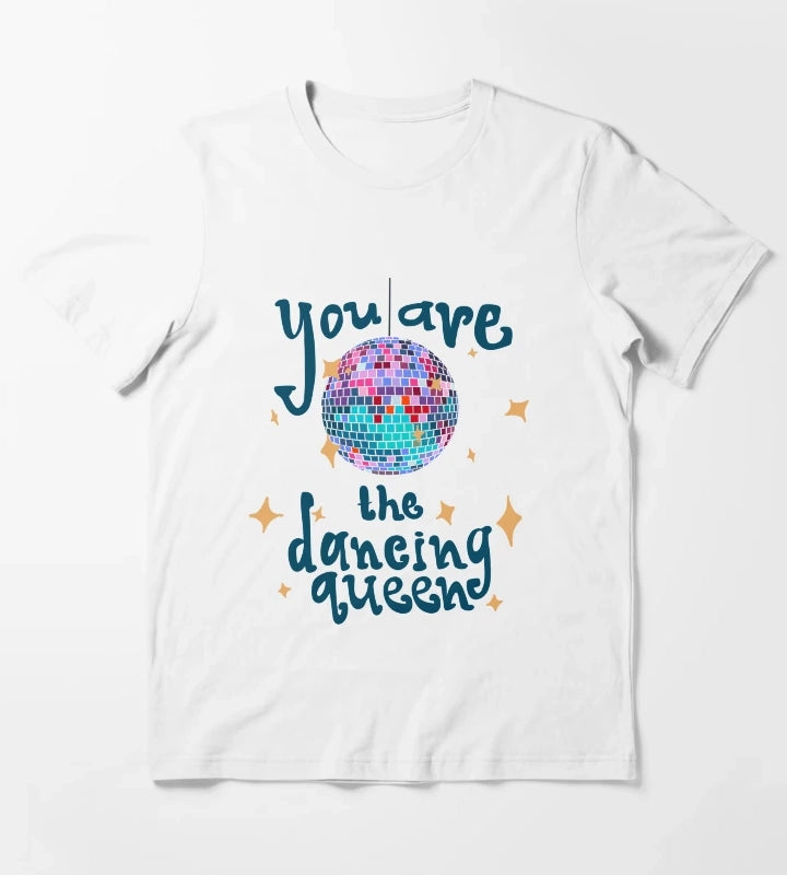 Disco Dancing Queen T-Shirt White