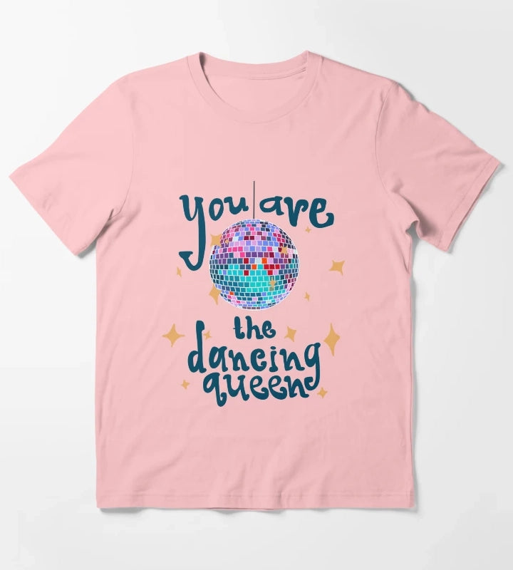 Disco Dancing Queen T-Shirt Dark Grey