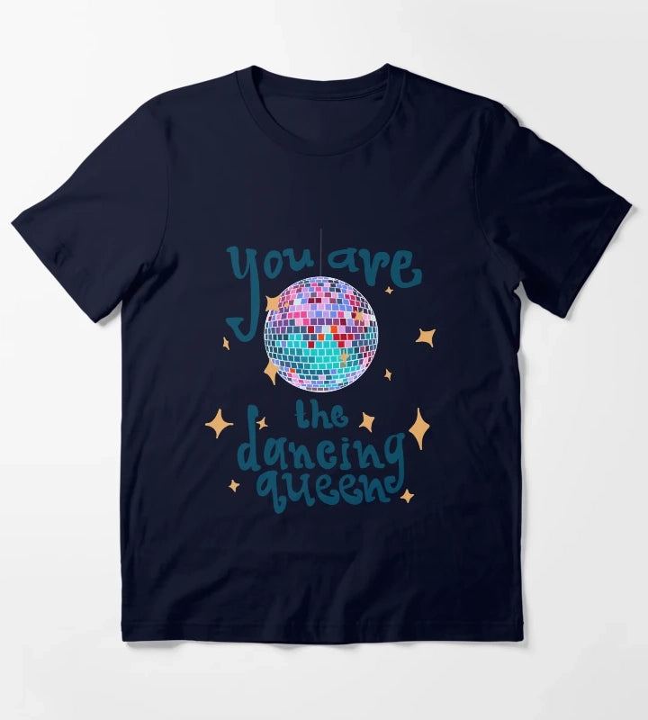 Disco Dancing Queen T-Shirt Navy