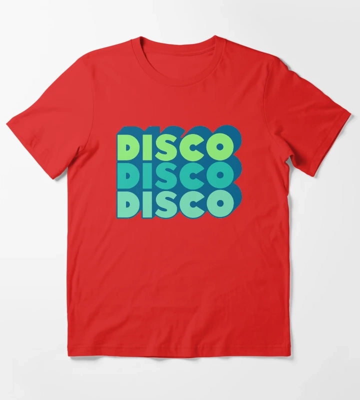 Disco Disco Disco T-Shirt Red