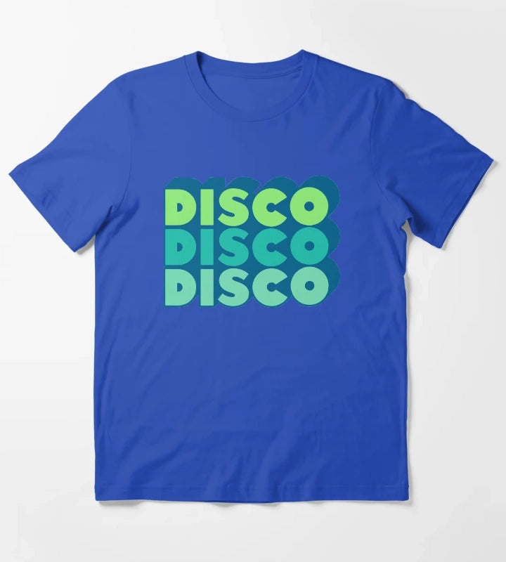 Disco Disco Disco T-Shirt Blue