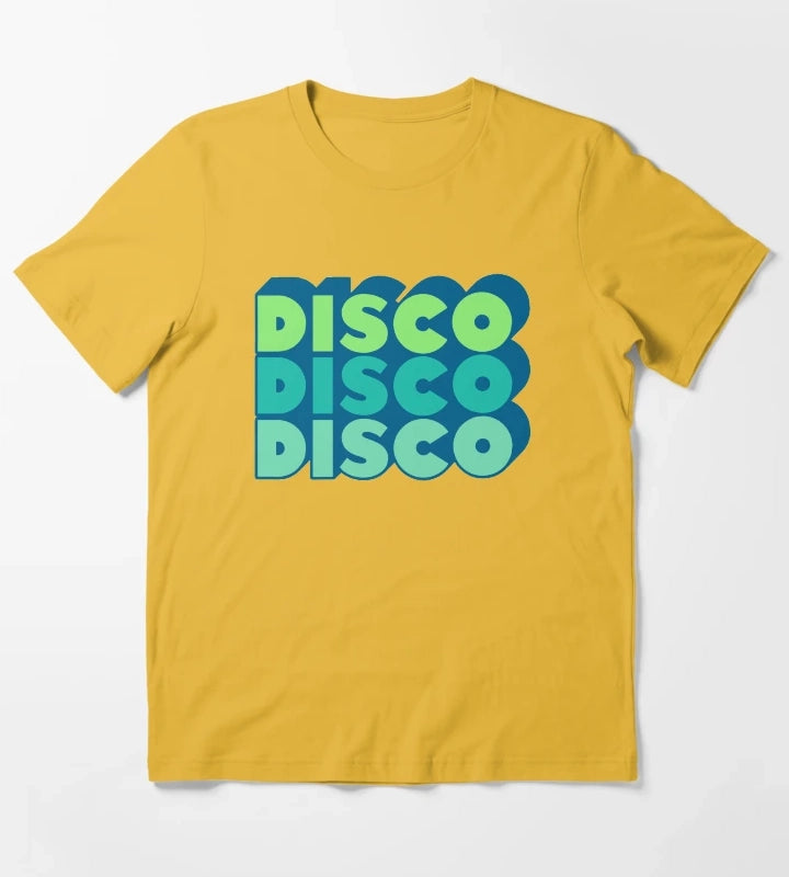 Disco Disco Disco T-Shirt Yellow