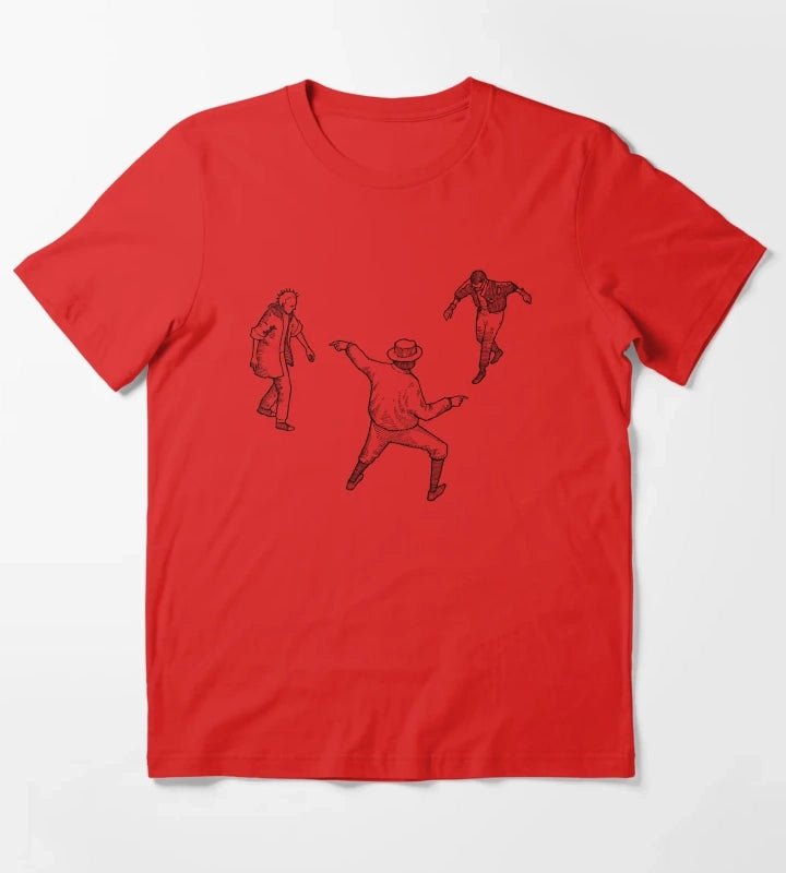 Disco Elysium Dance Floor T-Shirt Red
