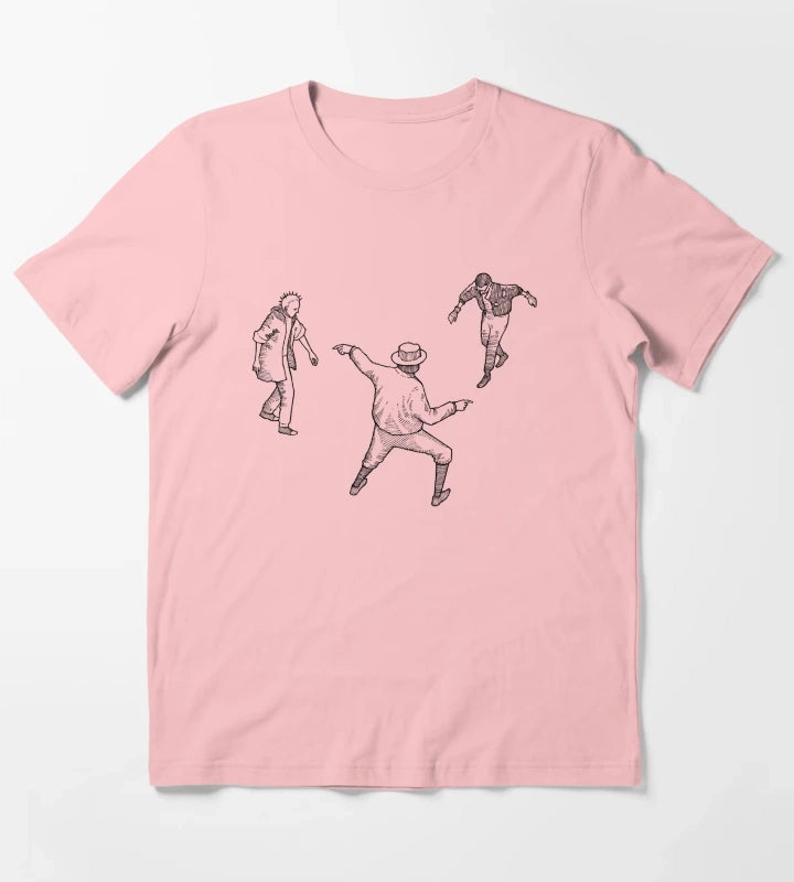 Disco Elysium Dance Floor T-Shirt Dark Grey