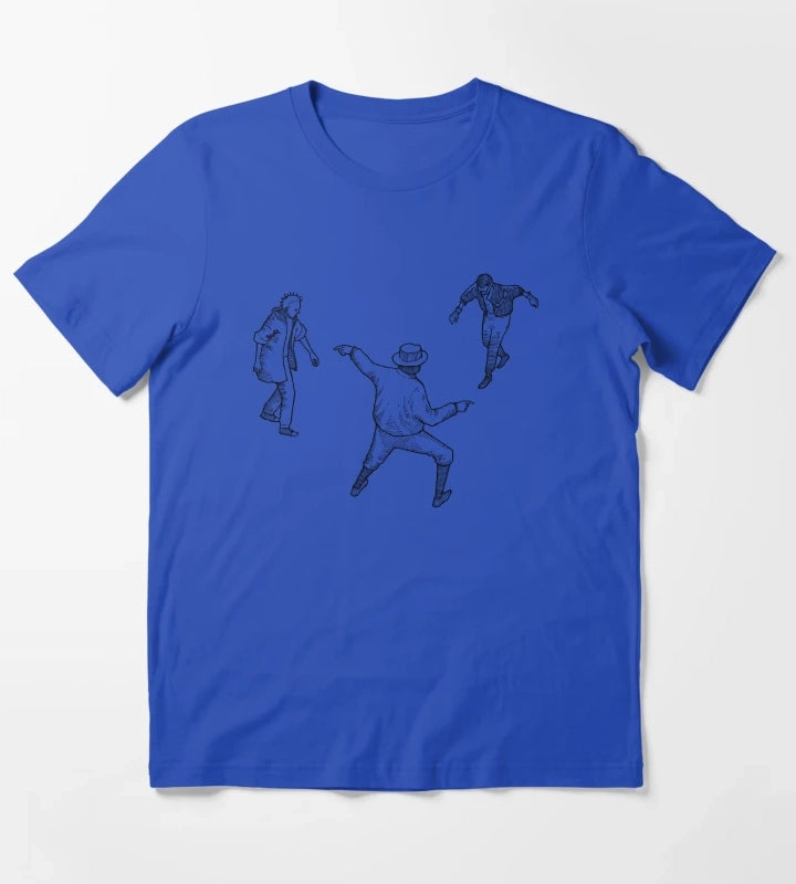 Disco Elysium Dance Floor T-Shirt Blue