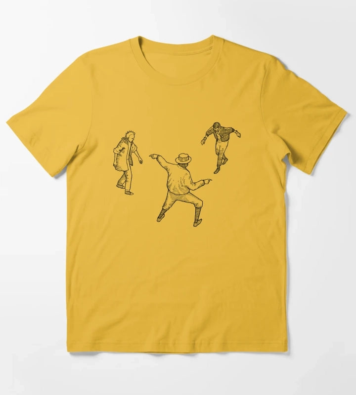 Disco Elysium Dance Floor T-Shirt Yellow