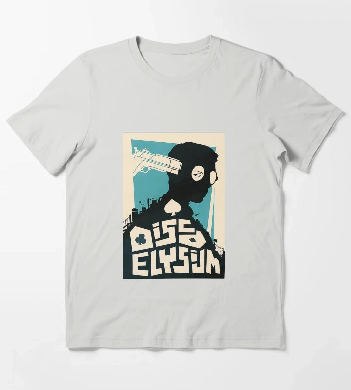Disco Elysium Disco Elysium Poste T-Shirt Light Grey