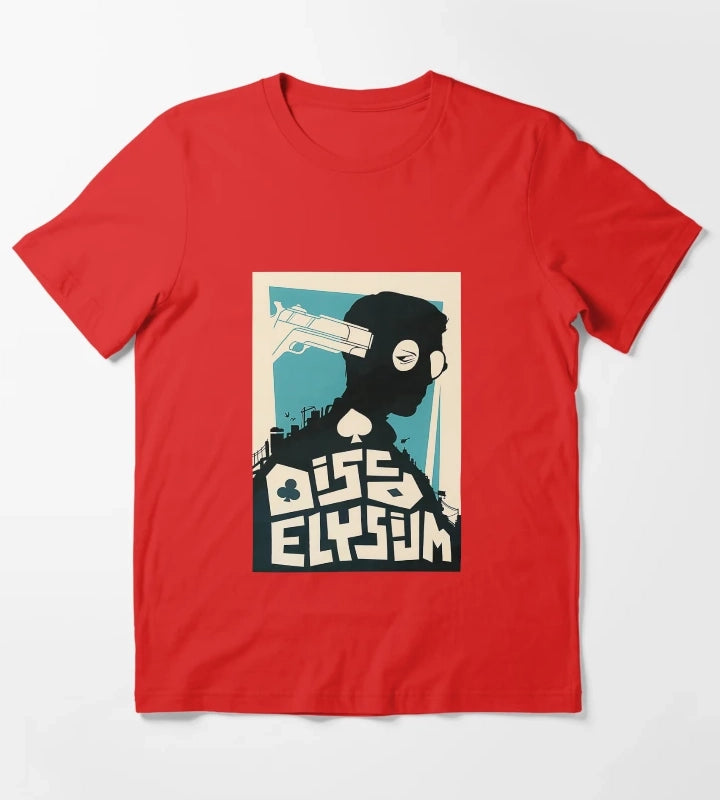 Disco Elysium Disco Elysium Poste T-Shirt Red