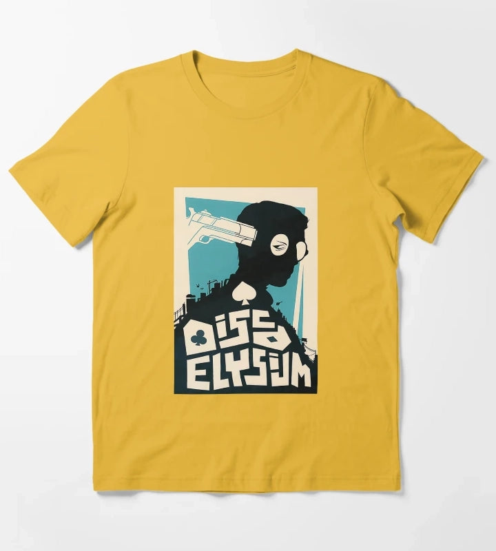 Disco Elysium Disco Elysium Poste T-Shirt Yellow