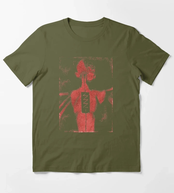 Disco Elysium Electro Chemistry T-Shirt Olive Green