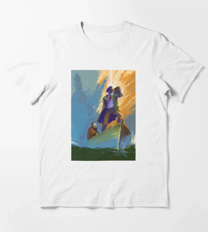 Disco Elysium Fanart T-Shirt White