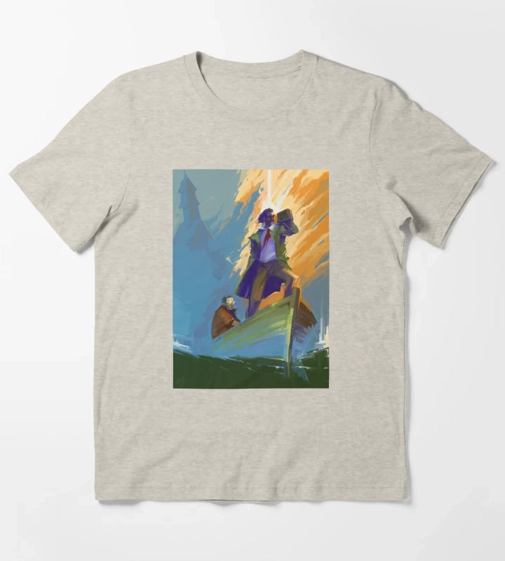 Disco Elysium Fanart T-Shirt Cream