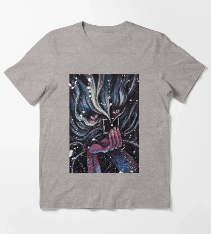 Disco Elysium Game Classic T-Shirt Heather Grey