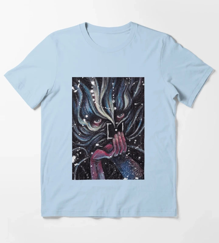 Disco Elysium Game Classic T-Shirt Sky Blue