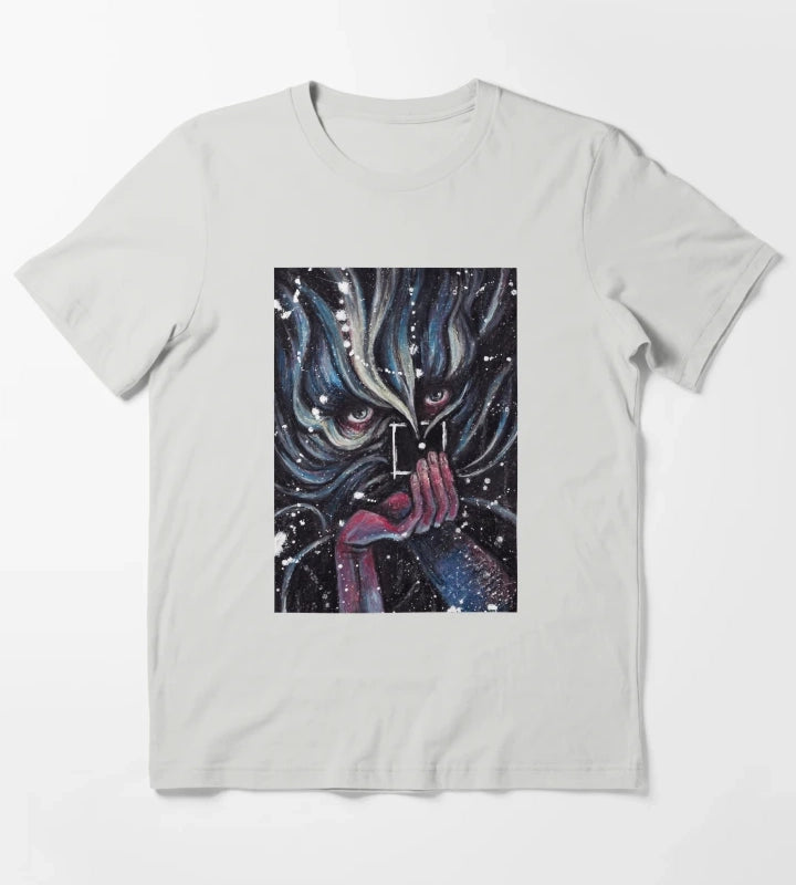 Disco Elysium Game T-Shirt Light Grey