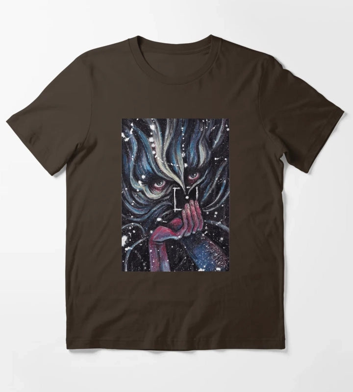 Disco Elysium Game T-Shirt Brown