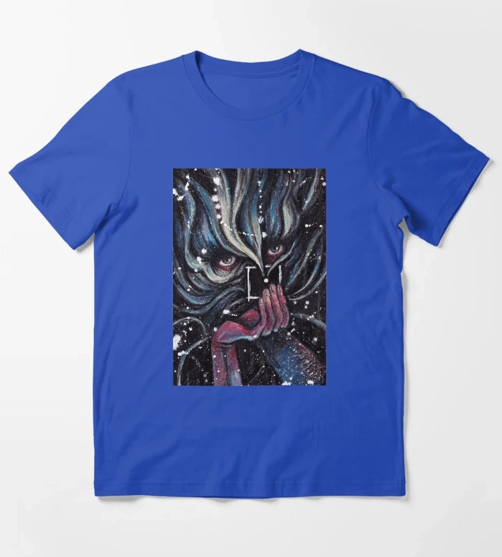 Disco Elysium Game T-Shirt Blue