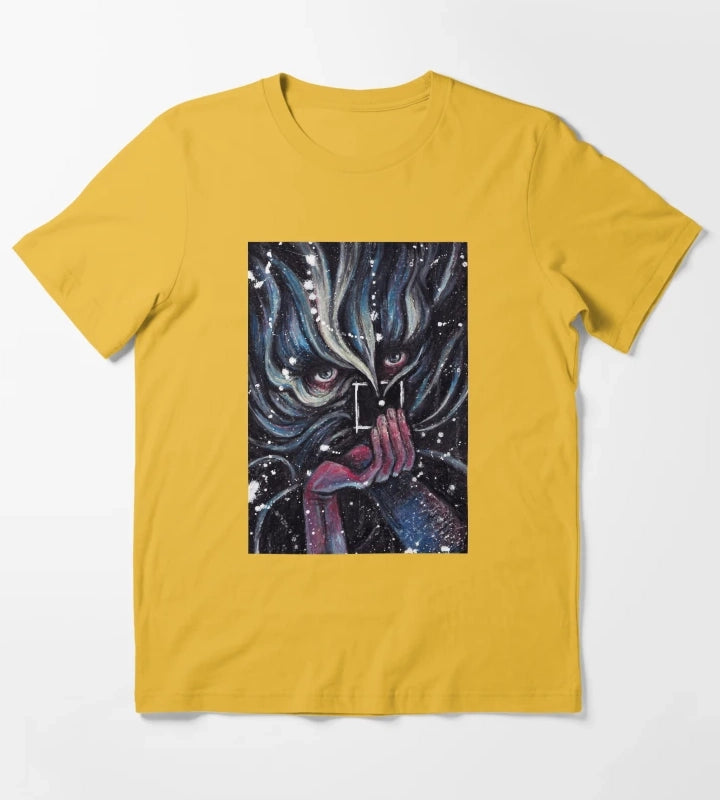 Disco Elysium Game T-Shirt Yellow