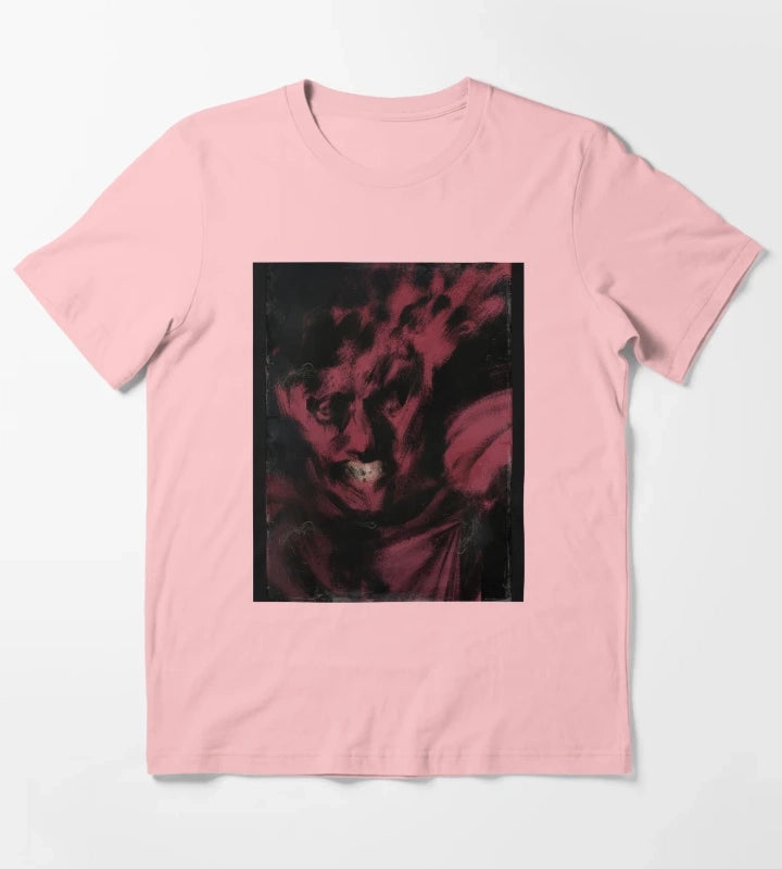 Disco Elysium Half Light Artwork Graphic T-Shirt Dark Grey