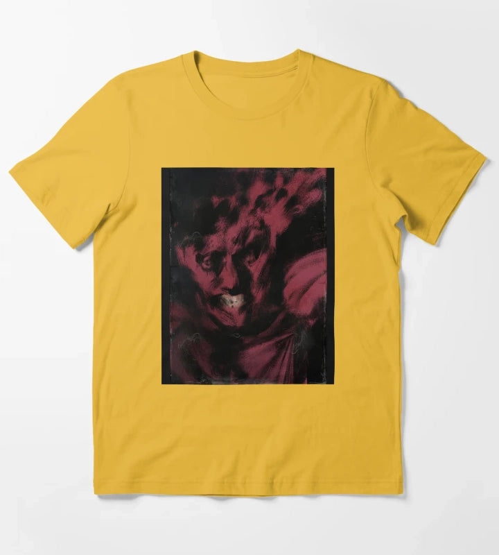 Disco Elysium Half Light Artwork Graphic T-Shirt Yellow