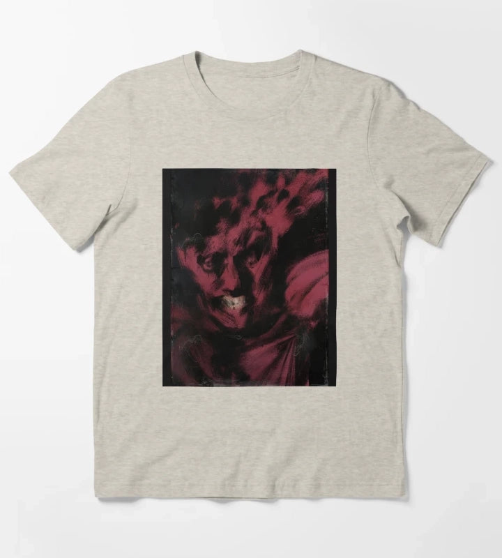 Disco Elysium Half Light Artwork Graphic T-Shirt Cream