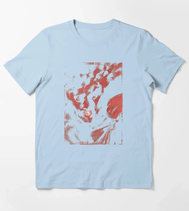 Disco Elysium Half Light T-Shirt Sky Blue
